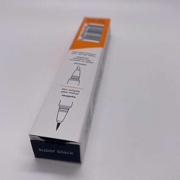 NIB Meloway Makeup Your Way Eyeliner + Eraser - Super Black - Picture 5 of 6